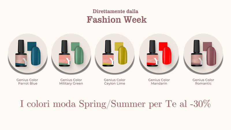I colori moda Primavera Estate 2025
