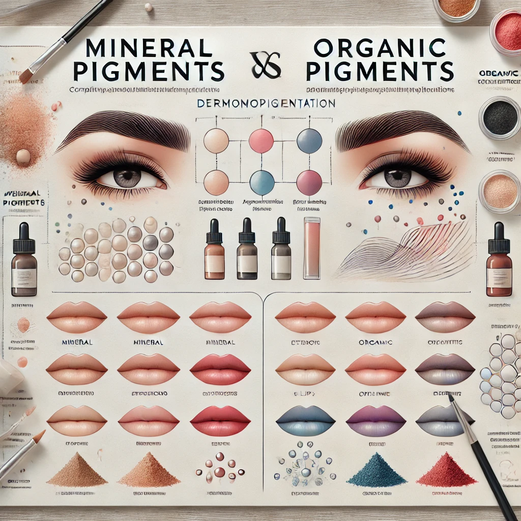 Pigmenti per la Dermopigmentazione: Organici o Minerali? Scopri le Differenze