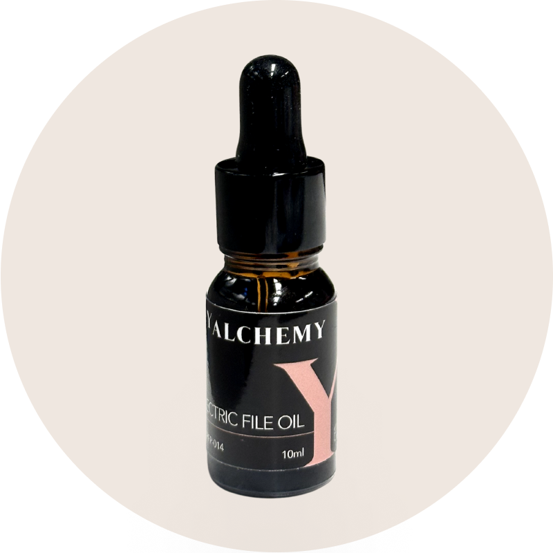 Electric file oil