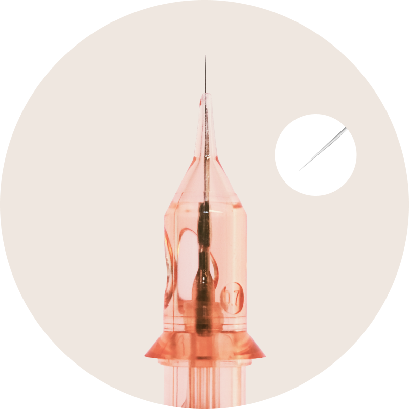 Vision Needles PMU 1 RL 0.35 Extra Long Taper