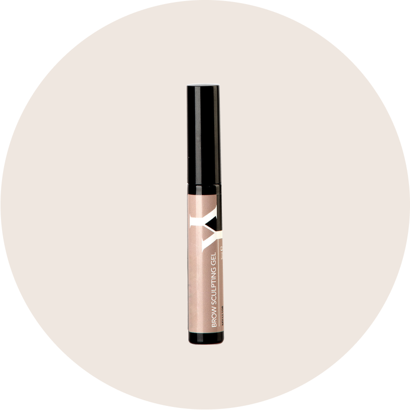 Brow sculpting gel at home