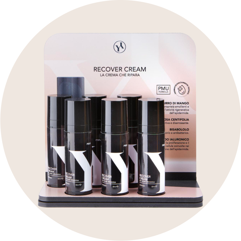 Confezione 10pz Recover Cream + Espositore Omaggio