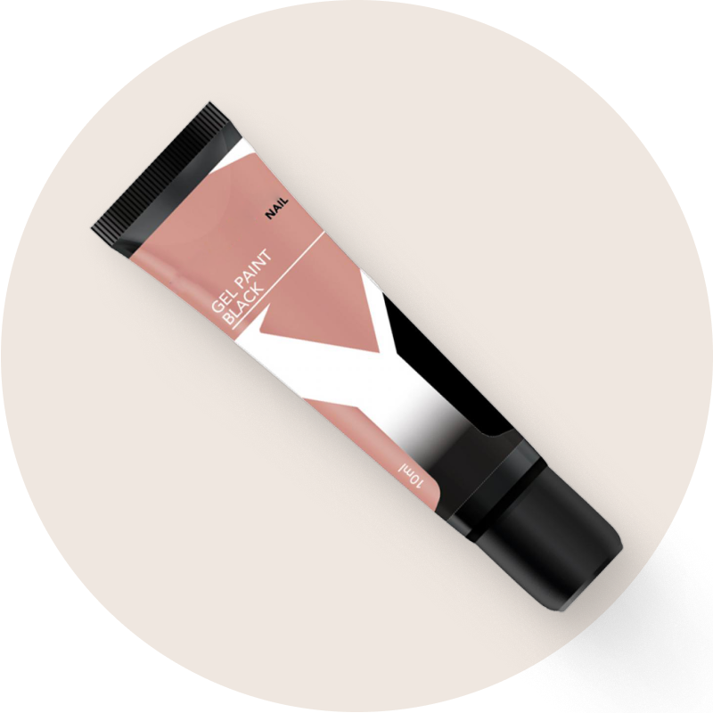 Gel Paint Black 10ml