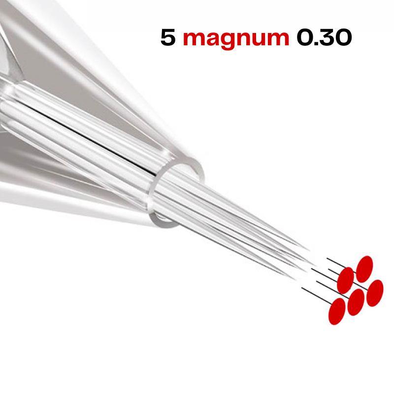 PERFECTION Needles 5 Magnum 0.30 - 10 pezzi