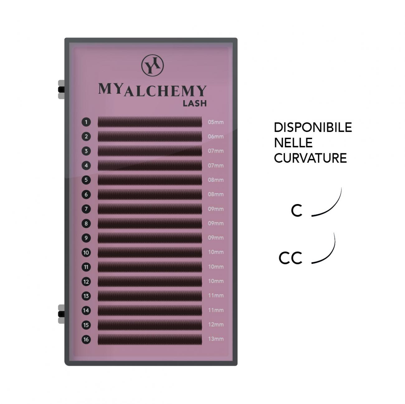 Color Lash 0,07 C Dark Chocolate