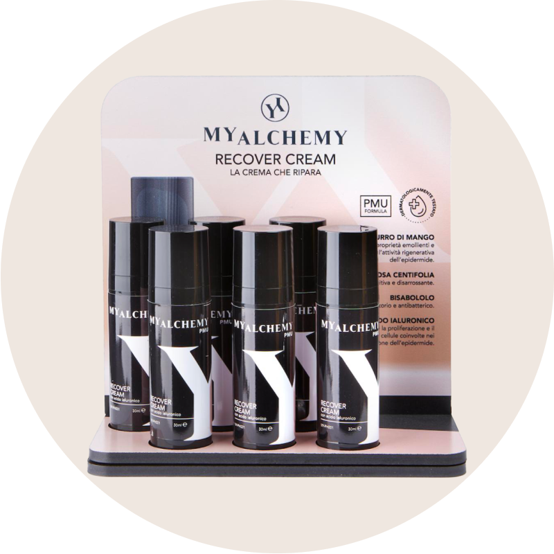 Confezione 10pz Recover Cream + Espositore Omaggio